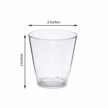2 oz Clear Disposable Plastic Shot Glasses 50 Pack