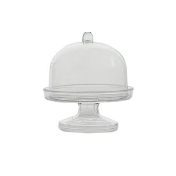 Clear Fillable Mini Pedestal Cake Stand Gift Boxes - A Must-Have for Event Decor
