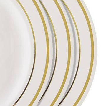 Durable and Stylish Disposable Salad Plates