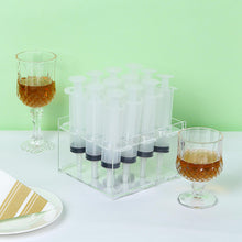 Acrylic Jello Shot Syringes Tray Holder 6 Inch x 4 Inch In Clear 