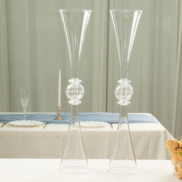 Reversible Plastic Flower Vase - Versatility and Beauty Combined