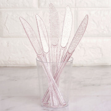 Sparkly Disposable Utensils for Any Occasion