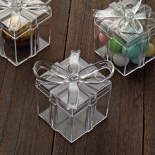 3 Inch Clear Fillable Favor Gift Box Candy Treat Containers in Mini Crown Style Pack of 12
