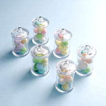 12 Clear 3.5 Inch Plastic Candy Jars