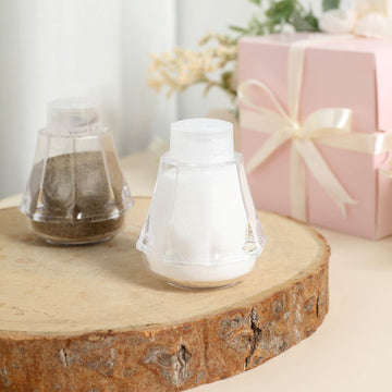 Clear Plastic Salt and Pepper Shakers - Perfect for Any Event Decor