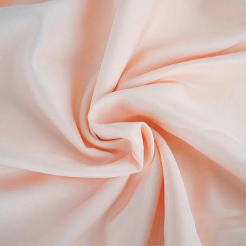 Blush Polyester Fabric Bolt: The Perfect Choice for Any Occasion