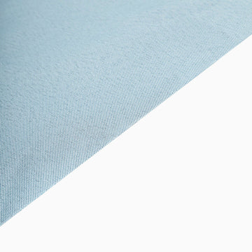 Elevate Your Event with Dusty Blue Polyester Fabric