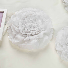 Pack of 6  Carnation 3D Giant Paper Flowers |  7”/9”/11” | eFavorMart#whtbkgd