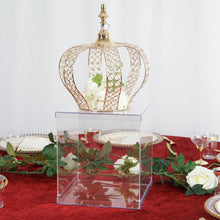 12 Inch Clear Acrylic Transparent Display Boxes with Interchangeable Lid and Base