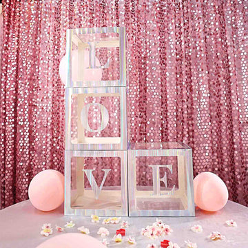 Create Unforgettable Memories with These Iridescent Balloon Boxes