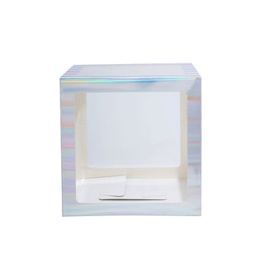 Iridescent Transparent DIY Balloon Boxes - Add a Touch of Magic to Your Party