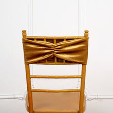 Gold Velvet Ruffle Chair Sashes