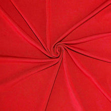 Stretch Spandex Red Tablecloth Round 8 Feet#whtbkgd