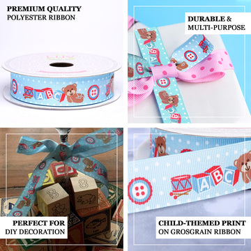 Create a Blissful Event with Blue Grosgrain Ribbon
