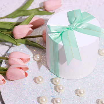 Effortlessly Beautify Your Gifts and Decor with Mint Green Ribbon Bows