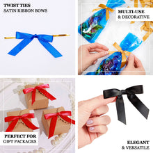 3 Inch Hunter Green Satin Ribbon Bows 50 Pcs For Gift Wrapping