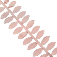 50ft | 4inch Dusty Rose Leaf Petal Taffeta Ribbon Sash, Artificial DIY Fabric Garlands#whtbkgd
