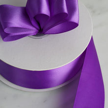 50 Yards 1.5 Inch DIY Ribbon In Purple Satin 