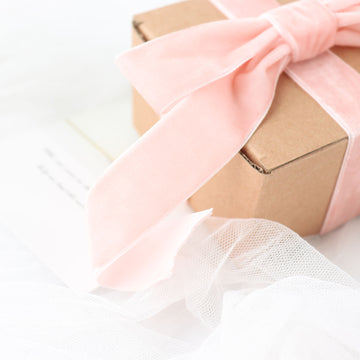 Create Unforgettable Moments with Blush Velvet Ribbon