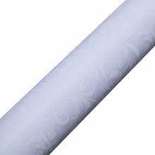 36 Inch x 50ft White Floral Lace Aisle Runner #whtbkgd
