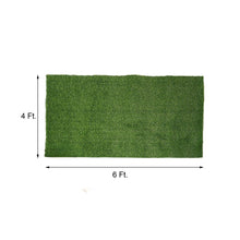 6FT x 4FT Ecofriendly Artificial Synthetic Grass Mat Carpet Rug