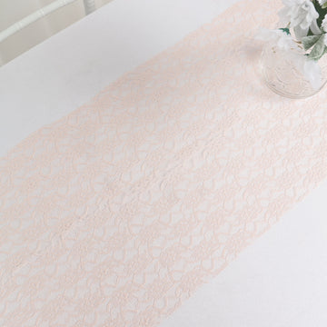 Elevate Your Event Decor with Blush Floral Lace