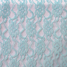 Floral Lace Table Runner 12 Inch x 108 Inch Turquoise#whtbkgd