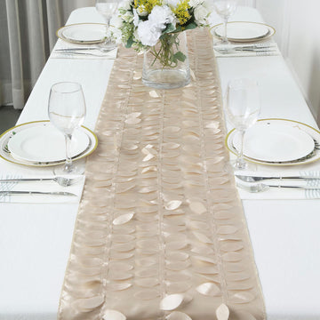 Elegant Beige Table Runner for Stunning Table Decor