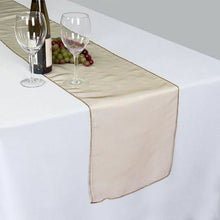 Gold Organza 14 Inch x 108 Inch Table Top Runner