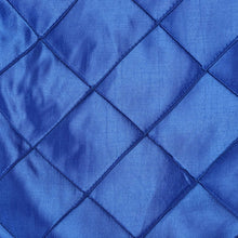 Royal Blue Taffeta Pintuck 12 Inch x 108 Inch Table Runner