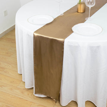 Versatile and Stylish Taupe Table Runner