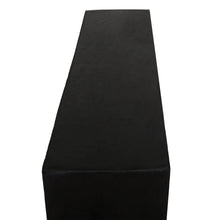 12 Inch x 108 Inch Premium Black Velvet Table Runner