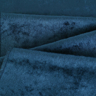 Soft teal plush fabric with a rich texture and depth.