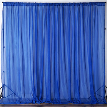 Create a Mesmerizing Atmosphere with Sheer Premium Organza Backdrops