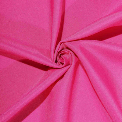 Bright pink fabric with a smooth texture and subtle sheen.