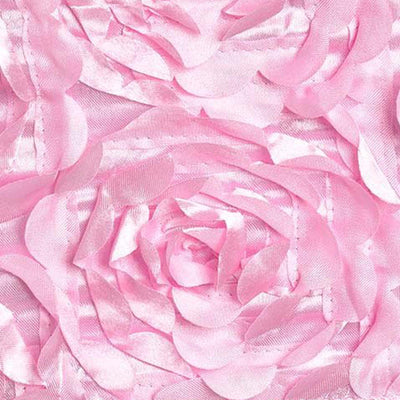 Pink satin rose fabric texture for crafts and decor.