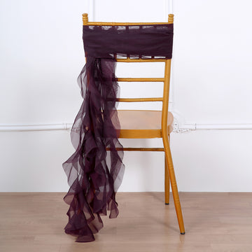 Create an Enchanting Atmosphere with Willow Chair Sashes