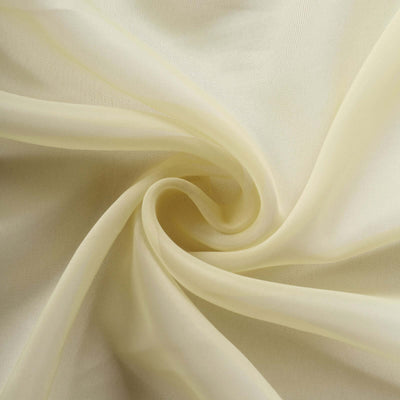 Light yellow sheer fabric texture, soft and flowing.