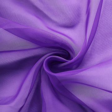 Create a Chic Wedding Look with the Purple Premium Table Runner