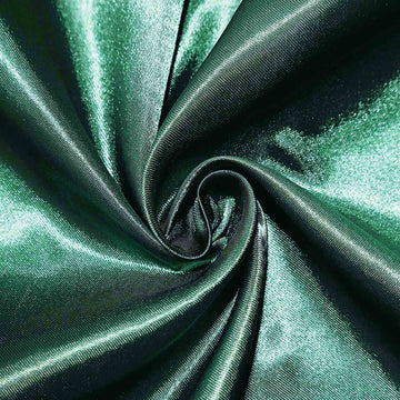 Create a Majestic Atmosphere with Hunter Emerald Green Satin Chair Sashes