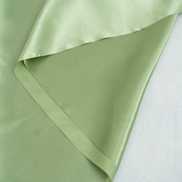 Unleash Your Creativity with Premium Sage Green Satin Fabric