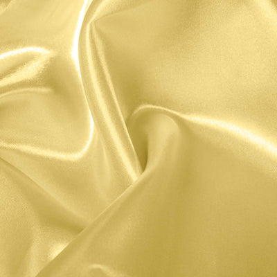 Yellow satin fabric texture with soft sheen and drape.