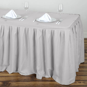 Versatile and Stylish Banquet Folding Table Skirt