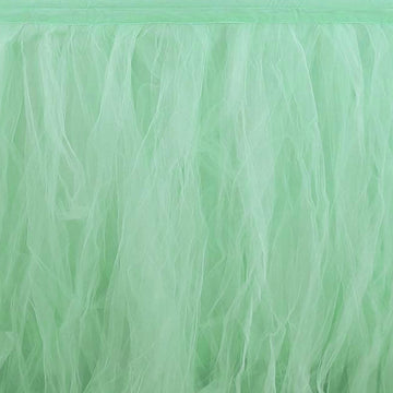 Create a Fairy-Like Atmosphere with a Tutu Table Skirt