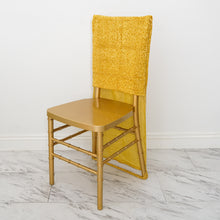 Chair Slipcover Metallic Gold Tinsel Stretch Spandex