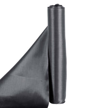 12Inchx10yd | Charcoal Grey Satin Fabric Bolt, DIY Craft Wholesale Fabric#whtbkgd