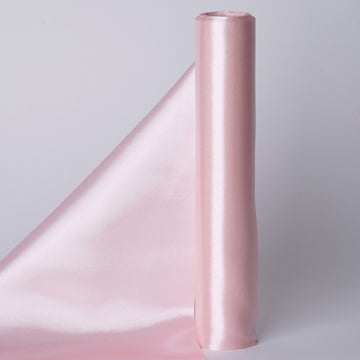 Create a Sparkling Effect with Glossy Blush Satin Fabric