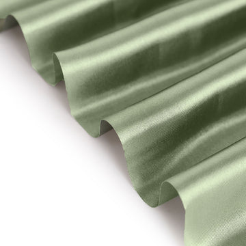 Versatile and Beautiful Dusty Sage Green Satin Fabric
