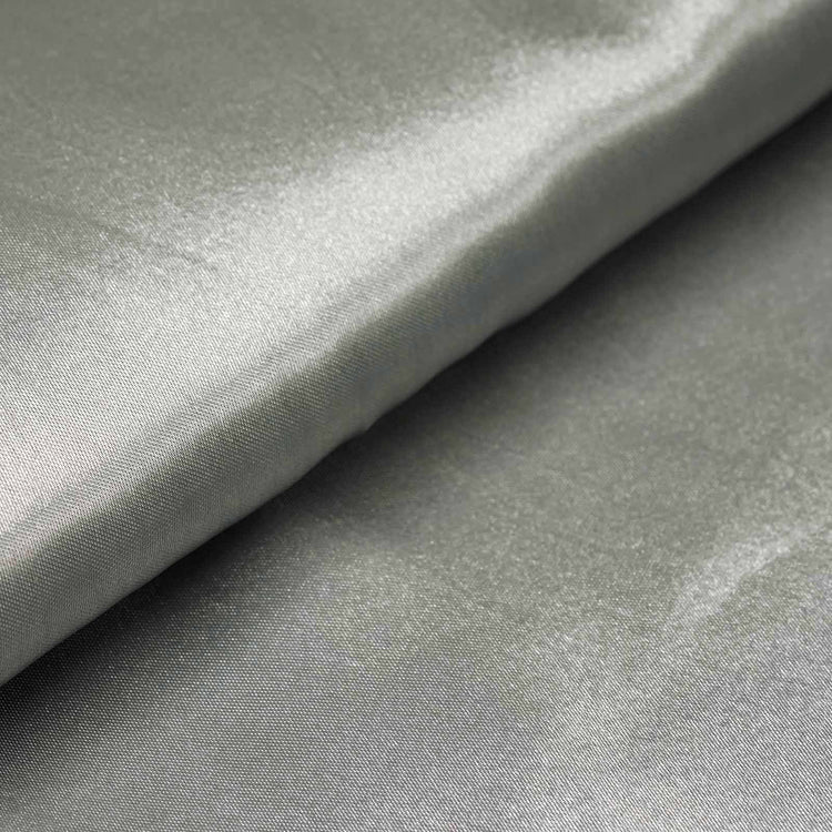 10 Yards | 54" Silver Satin Fabric Bolt#whtbkgd