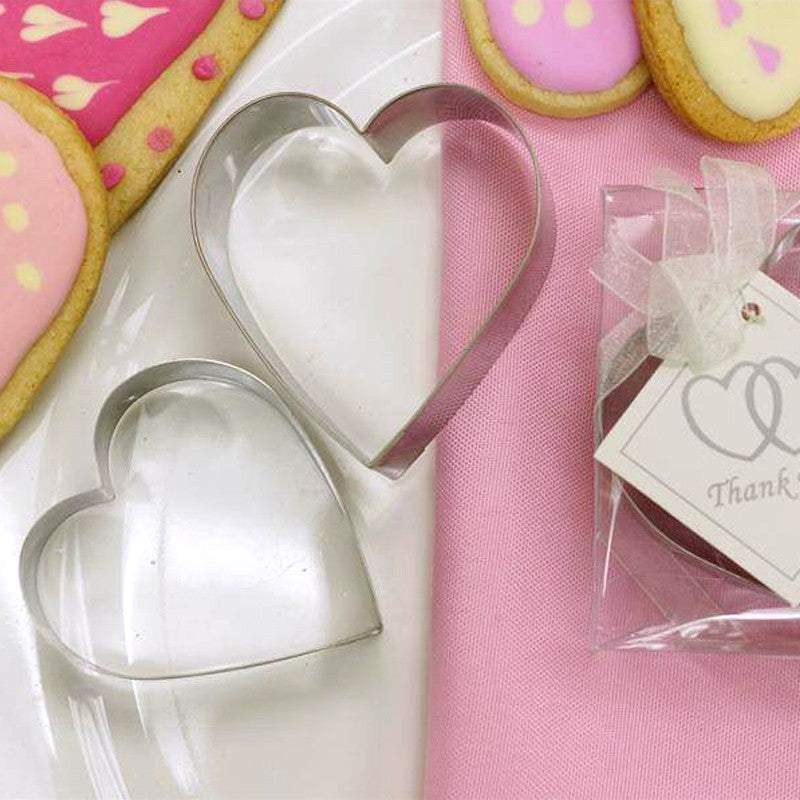 Heart Shape Cookie Cutter Set - 6 Pieces Valentine's Day Gift Stainless  Steel Biscuit Pastry Cutters